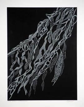Lace Lichen Impressions by Patricia Sundgren Smith